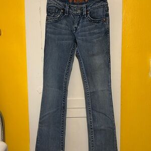 Rock Revival Women's Medium Blue Flared Jeans